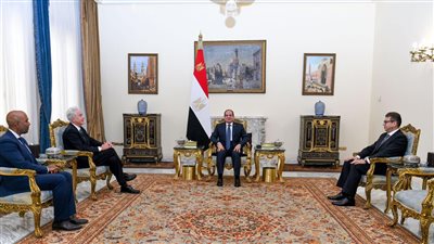 السيسي يستقبل رئيس الاستخبارات الأمريكية.. ويشدد على أهمية دور الأونروا وعدم إعاقة عملها