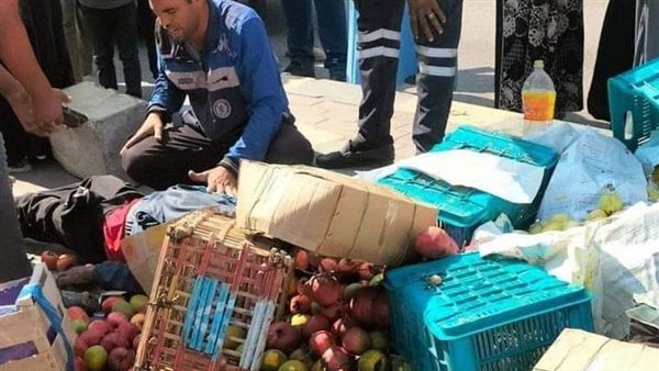 جانب من الحادث 