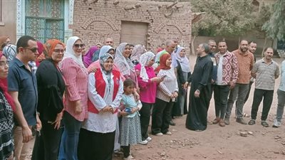 الكشف على 467 شخصًا في قافلة علاجية بشبين الكوم بالمنوفية