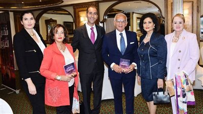 إعلاميون وزوجات سفراء ومشاهير يحتفلون بـ شمس الغرام لـ سراج الدين ياسين | صور