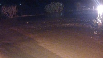 سيول تضرب منطقة وادي أجلهوج جنوب مدينة حلايب| صور