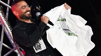 قدم مواهب ودعم فلسطين.. أبرز لقطات حفل تامر حسني في نادي هليوبوليس