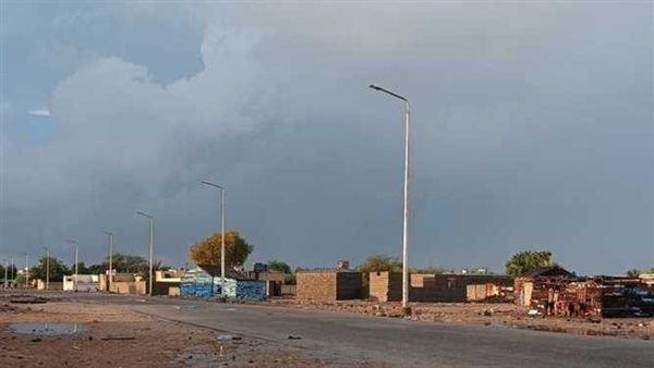 آثار الأمطار بمدينة