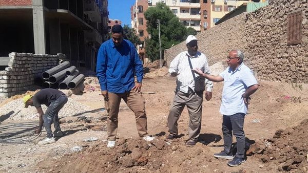 متابعة مشروعات الصرف