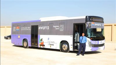 التوصيل مجانا.. مواعيد وأماكن أتوبيسات النقل لخدمة رواد المنتدى الحضري العالمي