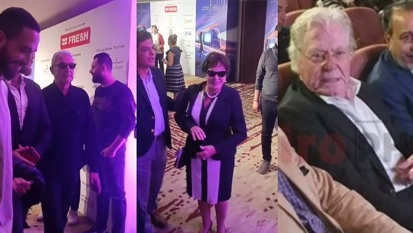 حسين فهمي ولبلبة