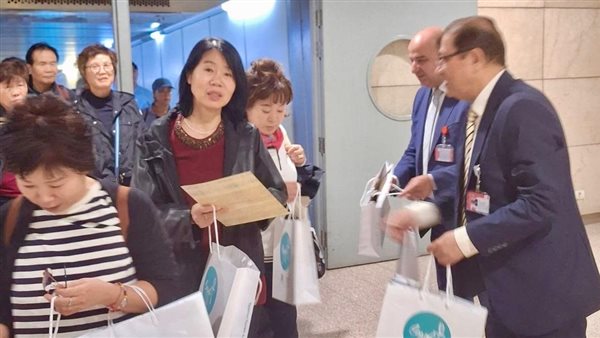 جانب من الاستقبال