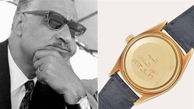 عرض ساعة رولكس ذهبية للرئيس الراحل جمال عبد الناصر بمزاد في نيويورك | بث مباشر
