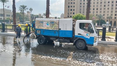 القاهرة والجيزة لمياه الشرب: سحب مياه الأمطار من الشوارع.. واستمرار انتشار المعدات