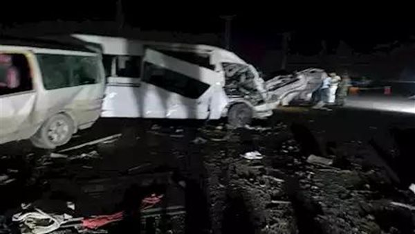 تصادم ميكروباصين