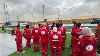 الهلال الأحمر: انضمام 35 ألف متطوع وتقديم 15 ألف خدمة داخل مصر وخارجها في 2024