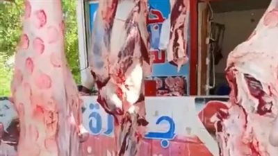 نقيب الفلاحين: قطعة اللحم إذا التصقت في يدك تكون فاسدة