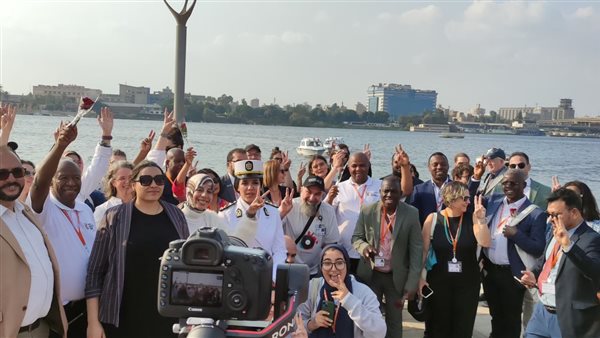 جانب من استقبال الوفود