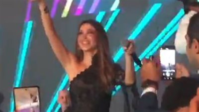 نانسي عجرم تتألق في حفلها بالقاهرة بحضور جماهيري كامل العدد | صور