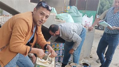 ضبط طن شطة مجهولة المصدر و115 عبوة جبنة منتهية الصلاحية بالدقهلية