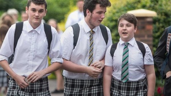 طلاب اسكتلندا - أرشيفية