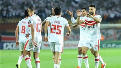 ملحق القنصلية المصرية يحضر مران الزمالك قبل مباراة النصر الليبي 