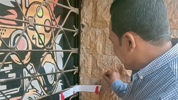 غلق وتشميع محل بلايستيشن