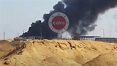 السيطرة على حريق ثلاجة تحت الإنشاء بالمنطقة الصناعة بالمنوفية |بث مباشر 