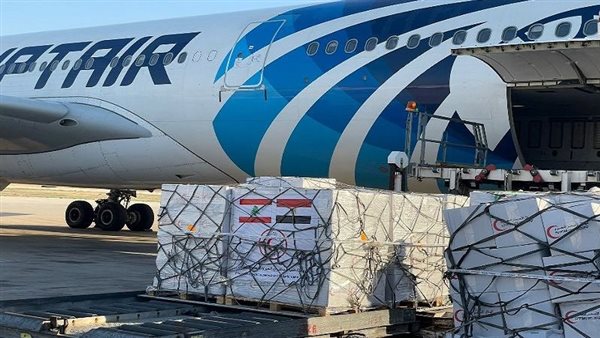 المساعدات المصرية