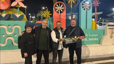 وصول الفنان العالمي قسطنطين كرياك إلى شرم الشيخ استعدادًا لتكريمه بالمهرجان