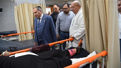 محافظ بورسعيد ينعى ضحايا حادث طريق المطرية 