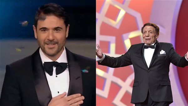 عادل إمام وأحمد عز