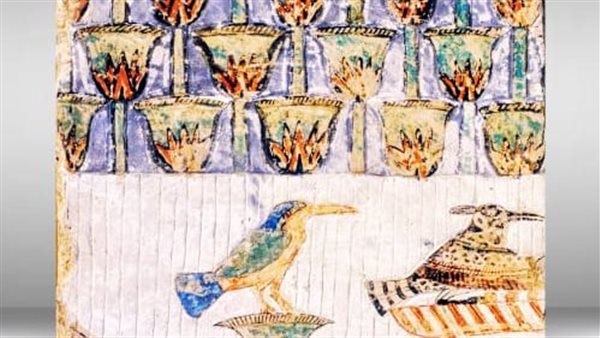 نقش من الحجر الجيرى