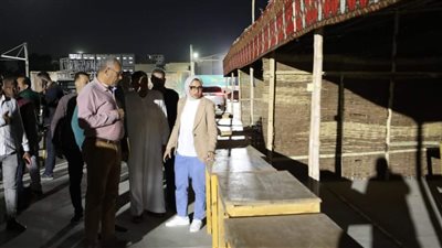 نائب المحافظ تتابع الاستعدادات النهائية لمعرض الوادي الجديد الزراعي