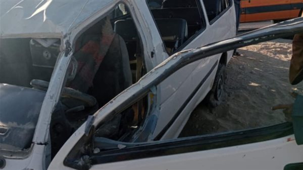 حادث انقلاب سيارة