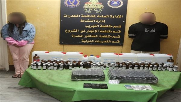 المتهمان والمضبوطات