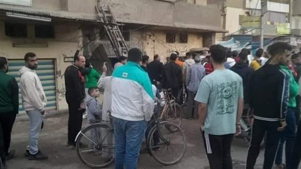 جانب من الحادث 