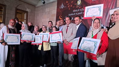 وزارة الثقافة تحتفل بتخريج الدفعة الثانية لمدرسة خضير البورسعيدي بالسحيمي| صور