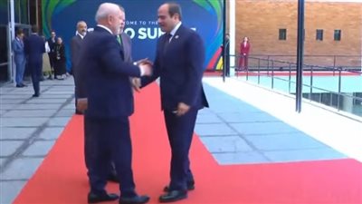 الرئيس السيسي يصل إلى مقر انعقاد مجموعة قمة العشرين بالبرازيل