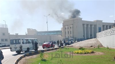 صعود أدخنة في محطة قطارات بشتيل الجديدة بالجيزة.. والسكة الحديد تكشف السبب│ خاص