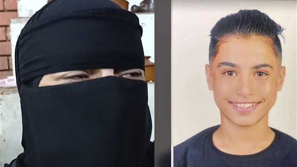 سيدة بورسعيد ونجلها