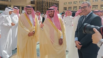 الملحق الثقافي والتعليمي المصري يلتقي برئيس جامعة الملك سعود بالرياض 