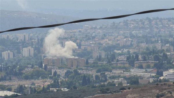 قصف لبناني علي إسرائيل