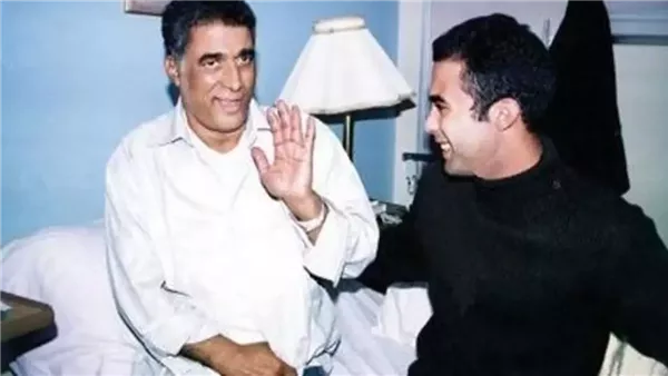 الفنان أحمد زكي وهيثم