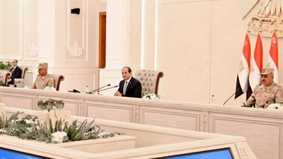  السيسي: سياستنا متوازنة تتسم بالاعتدال والصبر في مواجهة التطورات الخارجية
