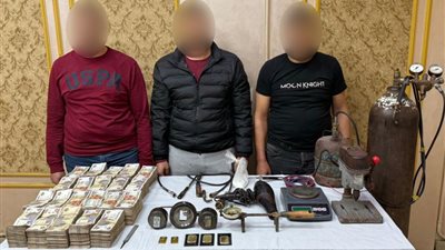 القبض على عصابة غش السبائك الذهبية وبيعها للمواطنين بالدقهلية