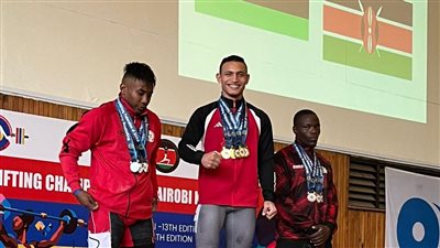 البطل الأولمبي بالقليوبية يفوز بالبطولة الإفريقية لرفع الأثقال
