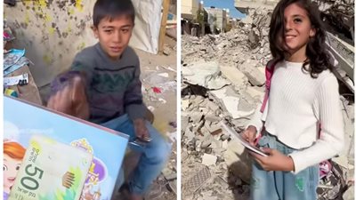 دفتر ولا 20 شيكل.. فلسطيني يطلق مبادرة لتعليم الصغار في غزة