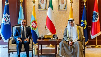 وزير الخارجية يلتقي رئيس الوزراء الكويتي بالإنابة لبحث سبل التعاون