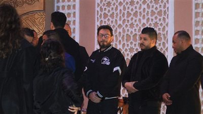 أحمد زاهر وتامر حسني يتلقيان واجب العزاء في الراحل محمد رحيم | بث مباشر