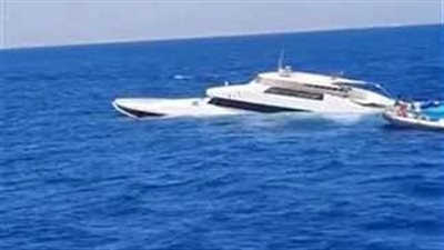 الاستماع لأقوال الناجين.. بدء التحقيق في حادث غرق لانش سياحي منكوب بمرسى علم