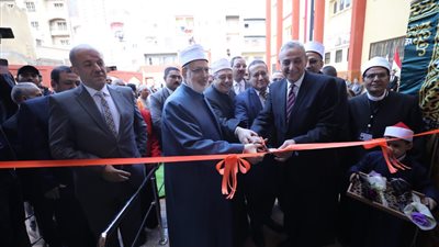 وكيل الأزهر ومحافظ الغربية يفتتحان معهد محلة زياد الأزهري