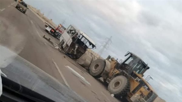 حادث تصادم بمطروح