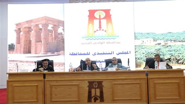 جانب من لقاء محافظ