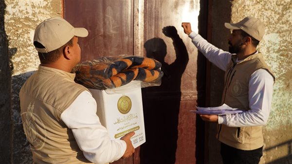  بيت الزكاة يوزع